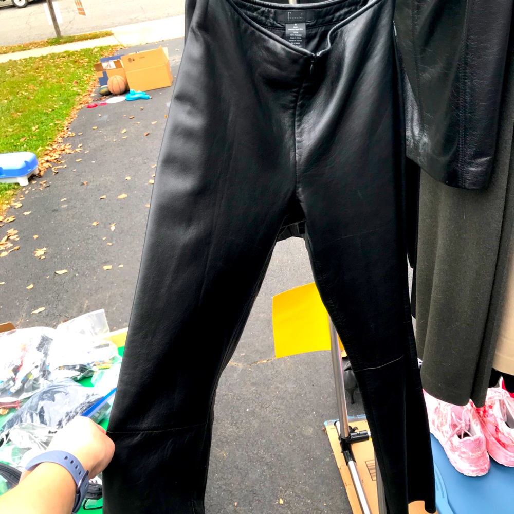 Lamb skin pants women’s